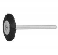 Щетка ЗУБР нейлоновая радиальная на шпильке, d 22x3,2мм, L 42мм, 1шт