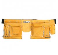 Пояс "Professional" д/инструмента нат.кожа, 11 карманов, 2 скобы