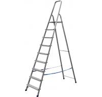 Лестница-стремянка алюминиевая, 9 ступеней