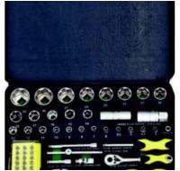 Набор АU -М 1412 L70 инструмента в матерчатом кейсе AUTO