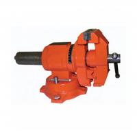 Тиски слесарные цилиндр.поворот.100 мм с наковальней