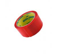 Лента клейкая 50мм х 56м, красный 40мк.