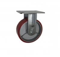 Колесо неповоротное, большегрузное, полиуретановый обод, FCp54n, до 270кг