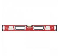 Уровень алюминиевый магнитный, 200cм, 3 глазка (1 зеркальный), 2 комп.рукоятки