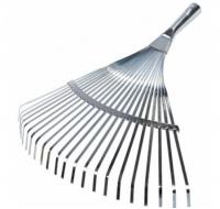 Грабли веерные, 22 плоских зубца, регулируемые, 300-450мм
