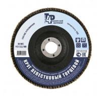 Круг лепестковый торцевой 125х22, Р60 (алюминий)