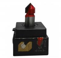 Фреза Атака 111127 пазовая галтельная V-образная 12,7х12,7х8,0