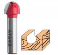 Фреза Атака 401190 пазовая галтельная 19х12,7х8