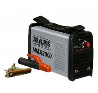 Сварочный аппарат инверторный MMA 2000 "MARS" в комплекте:щиток, щетка, КЗ, ЭД, кабель, молоточек