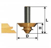 Фреза комбинир.универсальная d 69.9 х 30, хв.12 мм