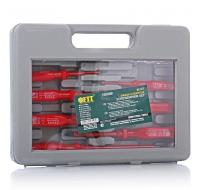 Набор отверток изолировнных 1000 В, 8шт + 1 индикаторная, в чемоданчике