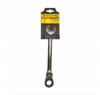 Ключ гаечный комбинированный 24 х 24 мм с шарниром, трещоткой
