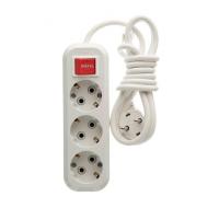 Удлиннитель 3*2 м с выключателем с/з