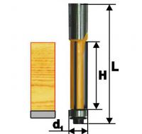 Фреза кромочная прямая d 12.7 х 13, хв.8 мм