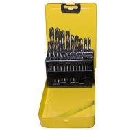 Набор сверл по металлу 23шт (1мм-10мм),шаг 0,5