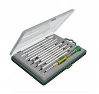 Отвертка для точных работ + 12 насадок в боксе