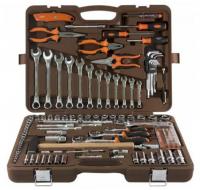 Набор инструмента 131 предмет ключи комбинированныхе 8-19 мм и торцевые головки 4-32мм 055013