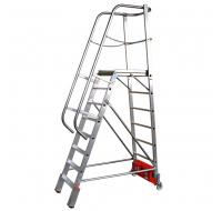 Лестницы с платформой Vario, траверса 2000, 14ст.