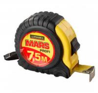 Рулетка "Mars" 7.5 м/25 мм, обрезиненный корпус, утолщенное полотно