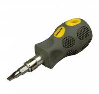 Отвертка с двухсторонним стержнем SL 6,5/РН №2 бочка MAX GRIP