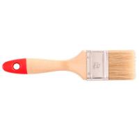 Кисть плоская "Эксперт" 1' натуральная щетина, дер. ручка