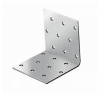 Уголок крепежный оцинкованный равносторонний 80х80х100х2,0мм