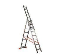 Лестница-стремянка трехсекционная VHR Р 3х16 алюм.(431см/743см/1055,38,0кг)