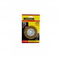 Щетка д/дрели, Плоская,  75 мм