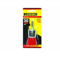 Щетка д/дрели,полимерно-абразивная,зерно Р120,30 мм