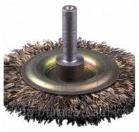 Щетка для дрели,стальная со шпилькой 100 мм