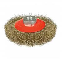 Щетка коническая д/УШМ проволока 0,3 мм ,125мм/М14