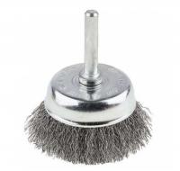 Щетка № 061, d  50, чашка, гофрированная  д/дрели
