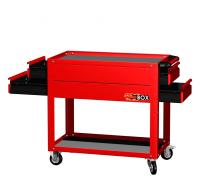 Тележка инструментальная открытая FB-200 с 2 полками 4 выдв.ящиками (в к-те 2 коврика)