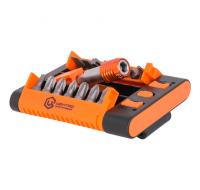 Набор бит с магнитным держателем, 15шт