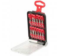 Набор бит кованых "Ракета" в пластиковом боксе, 12 пр.