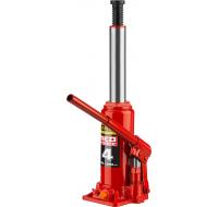 Домкрат "Red Force" гидравлический бутылочный, 4т, 195-380 мм, кейс