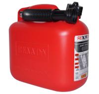 Канистра Стандарт для бензина 5л, цвет красный