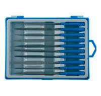 Надфили  насечка 0=драчевая набор 100мм 10шт