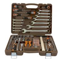 Набор инструмента  93 пр. торцевые головки 4-32 мм, комб. ключи 8-24 мм, отвертки 055461