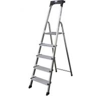 Стремянка Secury с широкими 5 ступенями