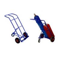 Тележка для перевозки 2 баллонов КП-2 (на пневмоколесах)