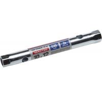 Ключ торцовый "Мастер", трубчатый двухсторонний, прямой, 10x12мм