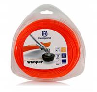 Леска триммерная бесшумная Whisper 2,4мм 90 метров