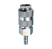 Переходник рапид (муфта) елочка 10мм с обжимным кольцом 10х15мм