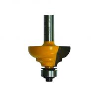 Фреза кромочная калевочная d 28.6 х 13, r4, хв.8 мм