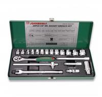 Набор торцевых головок 3/8" 6-23 мм, 20 предметов 047201