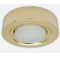 Светильник потолочный накладной Ecola GX53 FT3073 220V золото 32х130