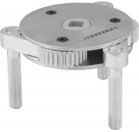 Съёмник масляных фильтров трехлапный самозажимной 95-165мм 049044