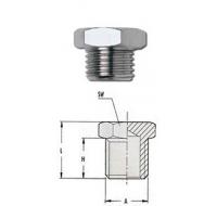 Переходник 1223/3 295/2 М1/4" заглушка