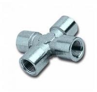 Переходник 1254/3 250/23 крест FFFF 3/8"